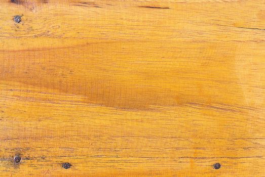 Wood texture background and nail, vintage and retro