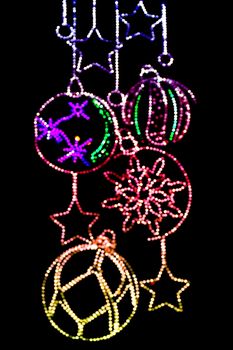 Blurred lighting defocused dot for decoration backdrop light glitter merry christmas and Happy new year