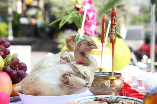 chicken for chinese new year