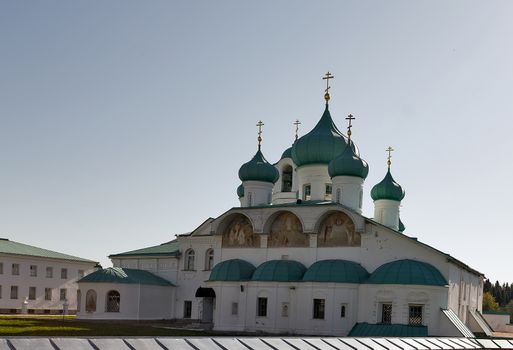 The Holy Trinity Alexander Svirsky Russian Orthodox Monastery. Leningrad Oblast. Russia