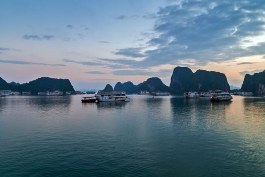 Ha Long Bay, Vietnam. Unesco World Most popular place.