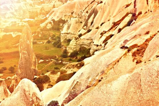 Love valley in Goreme, Cappadocia, Turkey