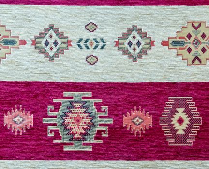 Details of hand woven Rug Carpet Design Background