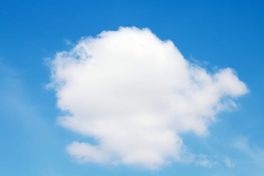 Sky clouds clear, Big fluffy clouds beautiful circle shape large on sky