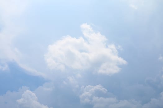 sky, sky with fluffy clouds big, sky blue cloud background, cloudscape sky clear