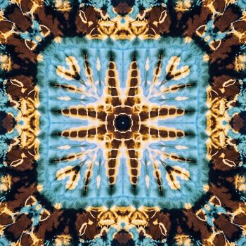 Abstract kaleidoscope or endless pattern for background used.