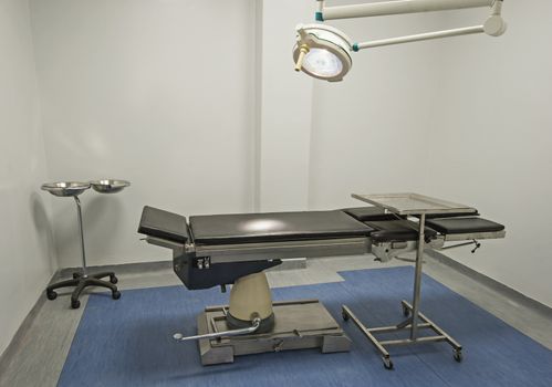 Small operating room of a medical center