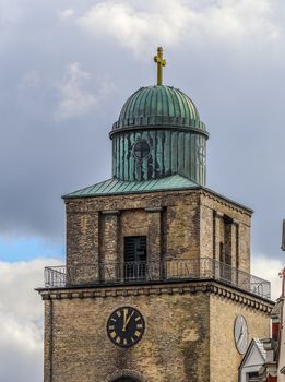 Old weathered and aged religious church building walls and windows found all over Europe