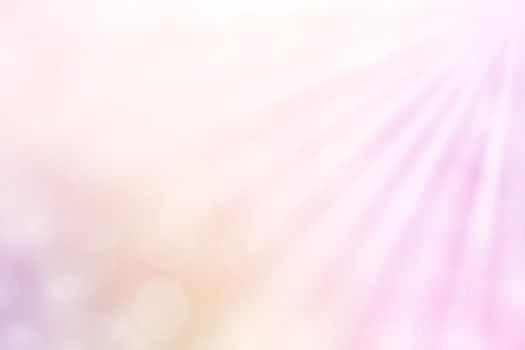 colorful pink bokeh lights beam shine on gradient pink background and white copy space, bokeh colorful light pink soft shade, bokeh lights shine on gradient soft pink