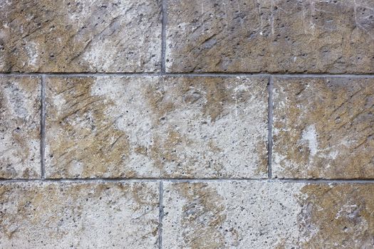 Wall pattern with bricks and cement, background texture