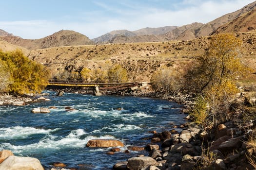 Kokemeren river is a right tributary of Naryn River located in Jumgal District of Naryn Province of Kyrgyzstan.