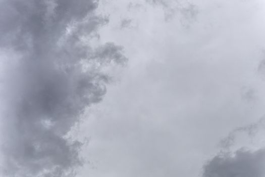 Black cloud before rainy. Black cloud background. with copy space for text or design.