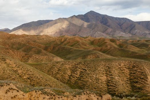 mountains near the Toktogul Reservoir, Toktogul district of the Jalal-Abad region of Kyrgyzstan