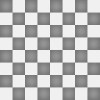 Modern chess board background design in 3d white and black colored squares
