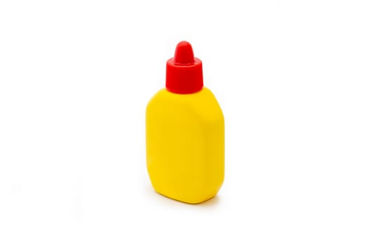 Studio shot of antiseptic bottle isolated on white background.