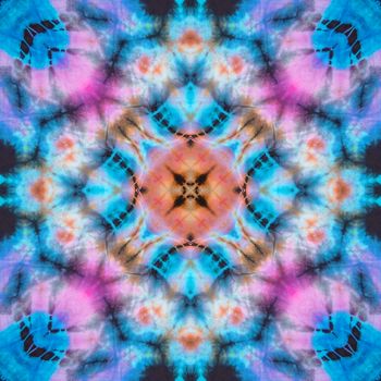 Abstract kaleidoscope or endless pattern for background used.