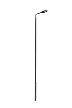 Street light pole isolated on a white background, with clipping path.