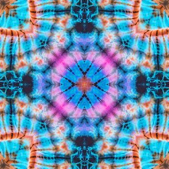 Abstract kaleidoscope or endless pattern for background used.