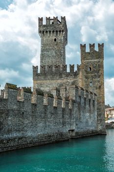 Rocca Scaligera di Sirmione. Italia.