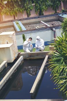 Scientists are examining the quality of waste water treatment systems to control chemicals before releasing water to the environment.