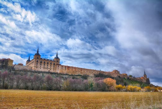 Ducal palace at Lerma, by Francisco de Mora in Lerma, Castile and Leon. Spain