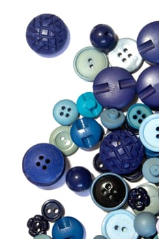 A Collection of Multicolour Different Size Buttons