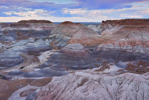 Nature Painted Desert, Petrified Forest National Park, Arizona, USA