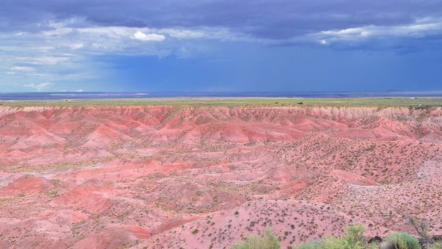 Nature Painted Desert, Petrified Forest National Park, Arizona, USA