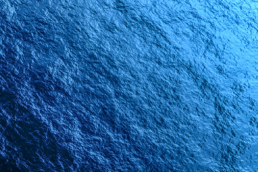 Background or texture of blue sea surface.