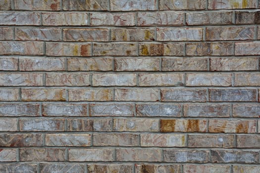Old brown brick wall texture background