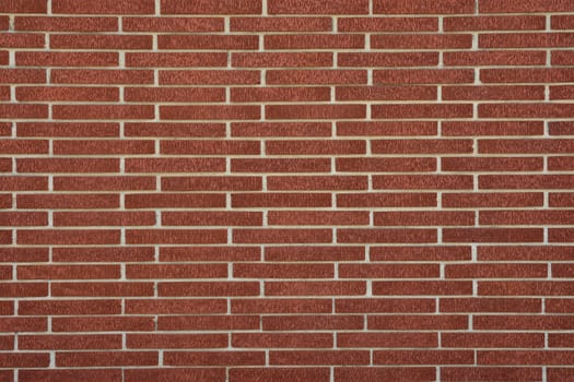 Old red brick wall texture background