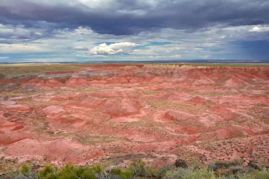 Nature Painted Desert, Petrified Forest National Park, Arizona, USA