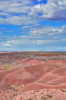 Nature Painted Desert, Petrified Forest National Park, Arizona, USA