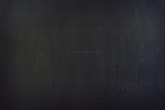 Scratchy blackboard in close-up. Copyspace.