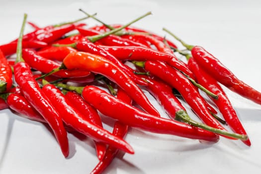 Close up red chilli pepper,group of chilli pepper