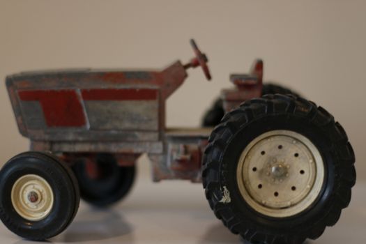 Scale model of traditional Farm Tractor.