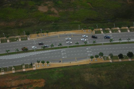 Aerial view of a buildings