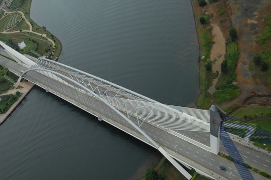 Aerial view of a buildings
