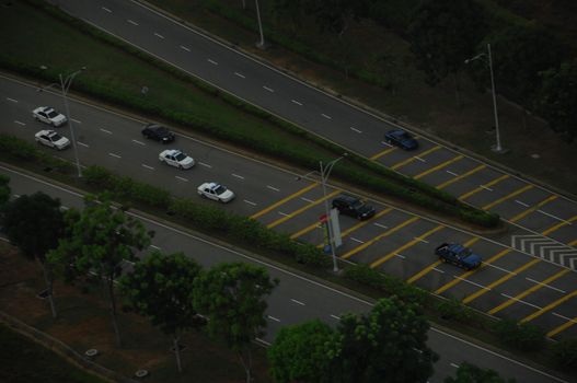 Aerial view of a buildings