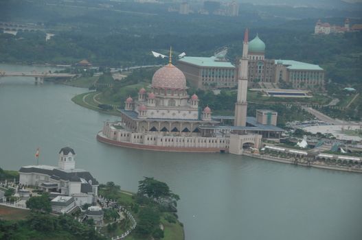 Aerial view of a buildings