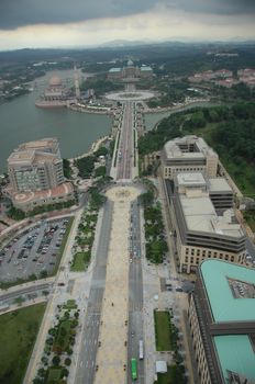 Aerial view of a buildings