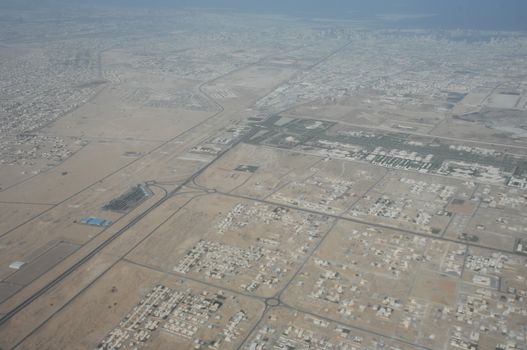 Aerial view of a buildings