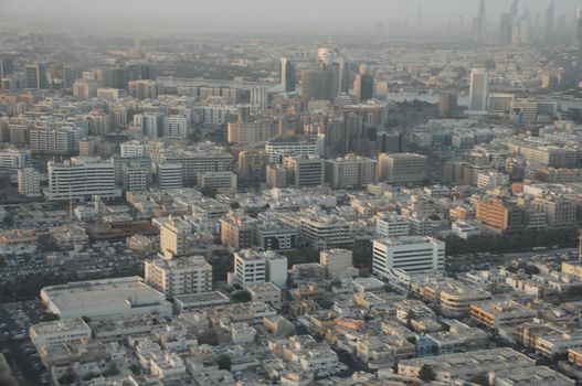 Aerial view of a buildings