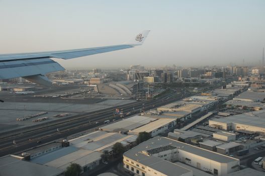 Aerial view of a buildings