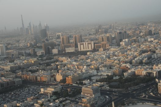 Aerial view of a buildings