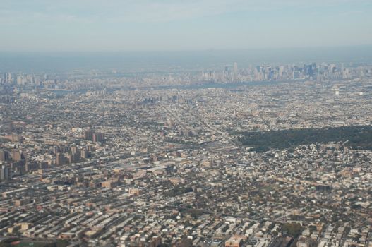 Aerial view of a buildings