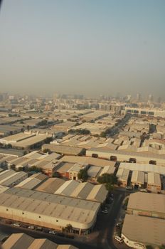 Aerial view of a buildings