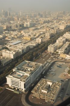 Aerial view of a buildings