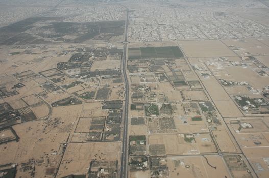 Aerial view of a buildings