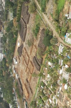 Aerial view of a buildings